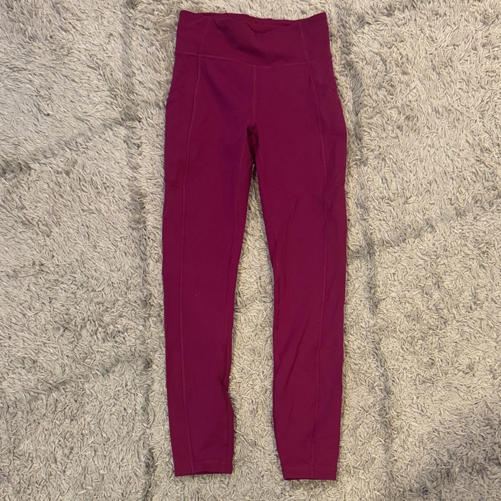 Lululemon Athletica Berry Leggings